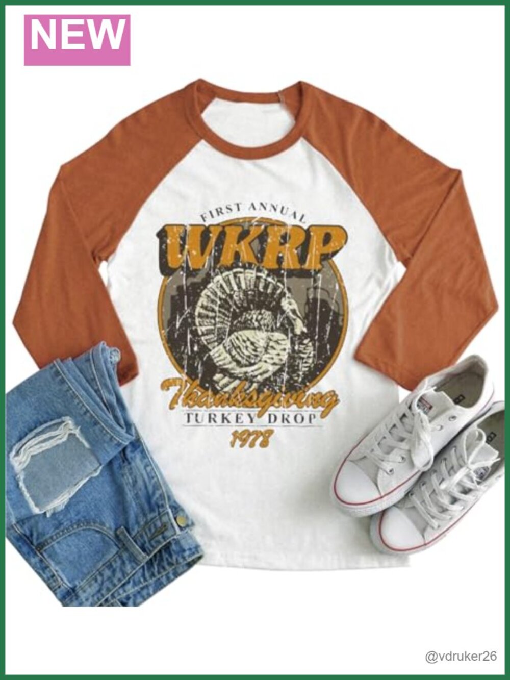 Thanksgiving Graphic Long Sleeve Tee Women Vintage Fall Casual T-Shirt